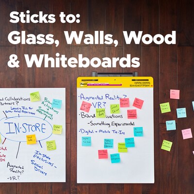 Post-it Super Sticky Wall Easel Pad, 25" x 30", 20 Sheets/Pad, 3 Pads/Pack (559 VAD20 3PK)