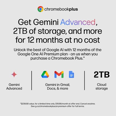 HP Chromebook Plus 14" FHD, Intel Core i3-N305, 8GB RAM, 128GB UFS, +11 hours battery, Chrome OS