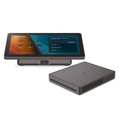 ViewSonic TeamJoin Bundle for Microsoft Teams Rooms, Computing Engine mini-PC and Touch Console, Bla