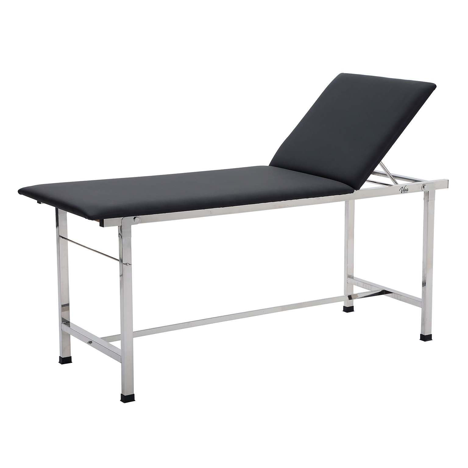 Viva Comfort Adjustable Exam Table, 440 lbs. Capacity, Black (ADI996-01-BLK-MK)