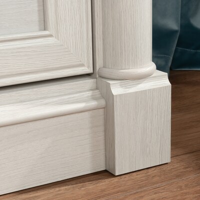 Sauder Palladia 2-Drawer Lateral File Cabinet, Letter/Legal Size, 29.63"H x 36.75"W x 22"D, Glacier Oak (432728)