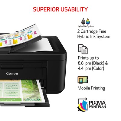 Canon PIXMA TR4720 Wireless Color All-in-One Inkjet Printer (5074C002AA)