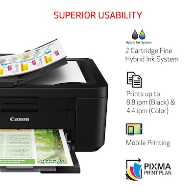 Canon PIXMA TR4720 Wireless Color All-in-One Inkjet Printer (5074C002AA)