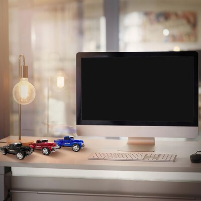 Audiobox Retro Ride Wireless Bluetooth Rechargeable Truck Speaker with FM Radio, Blue (TRK-5300BLU)