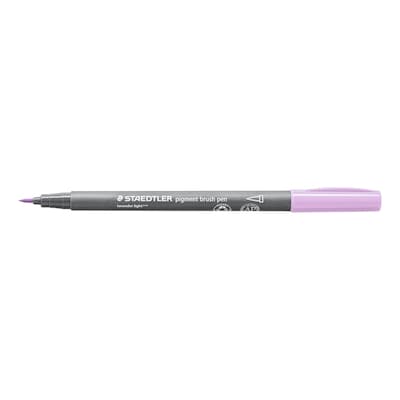 Staedtler Artist Series Pastel Pigment Brush Pens, Assorted Inks, 12/Pack (371 C12-2 10 35)