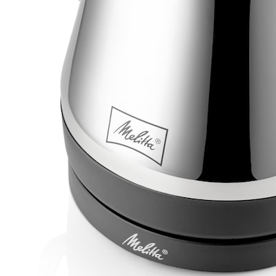 Melitta Precision Pour X Pour Over Gooseneck Spout Kettle, Silver (MPK004PULST0)