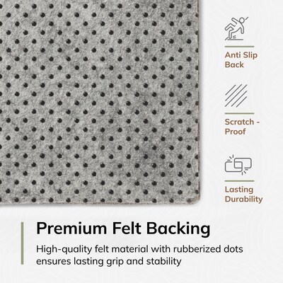 Anji Mountain Rug'd Carpet & Hard Floor Chair Mat, 36" x 48", Pablo (AMB9047)