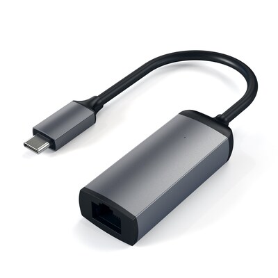 Satechi Aluminum Type-C to Gigabit Ethernet Adapter, Space Gray (ST-TCENM)