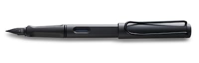 Lamy safari Fountain Pen, Medium Nib, Charcoal (L17M)