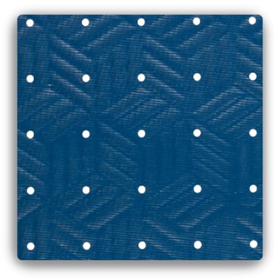 M + A Matting Wet Step Anti-Fatigue Commercial Drainage Floor Mat, 3 x 10, Blue (7891310007)