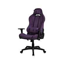 Arozzi Torretta 2023 Edition Fabric Ergonomic Rocker Gaming Chair, Purple (TORRETTA-SFB-PP)