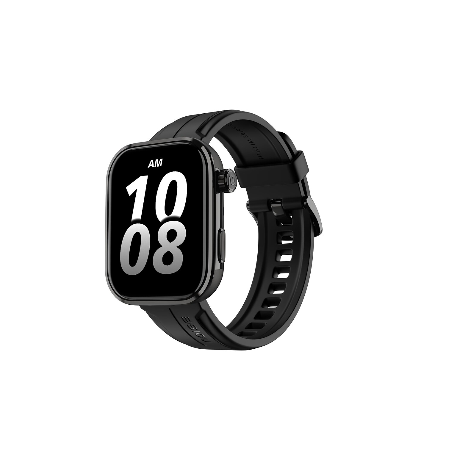Noise Pro 6 Max Smartwatch with intelligent AI, Black (NBXP010BL)