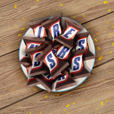 Snickers Minis Milk Chocolate Candy Bars, 4.4 oz., 12/Pack (MMM01502)