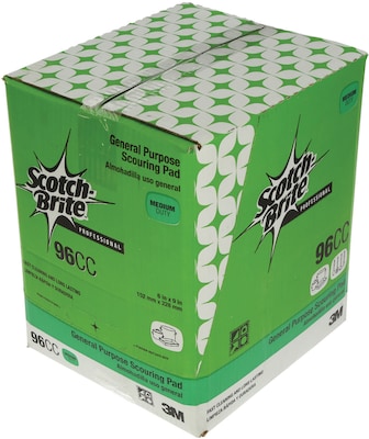 Scotch-Brite Green General Purpose Scouring Pad, 10/Pack (96CC)