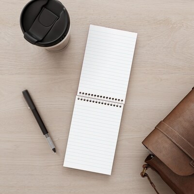 Staples Memo Pad, 4" x 6", College Ruled, Assorted Colors, 50 Sheets/Pad, 5 Pads/Pack (ST11494N)
