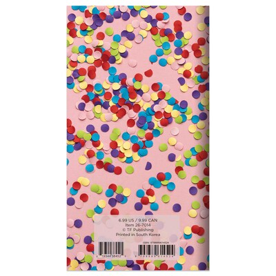 2027 TF Publishing Rusted 3.5" x 6.5"  Monthly Standard Planner, Paperboard Cover, Multicolored (27-7014)
