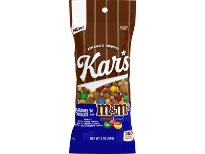 Kar's M&M's Caramel 'N Chocolate Gluten Free Trail Mix, 2 oz., 12 Bags/Box (8959)