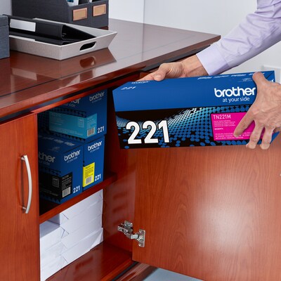 Brother TN-221 Magenta Standard Yield Toner Cartridge   (TN221M)