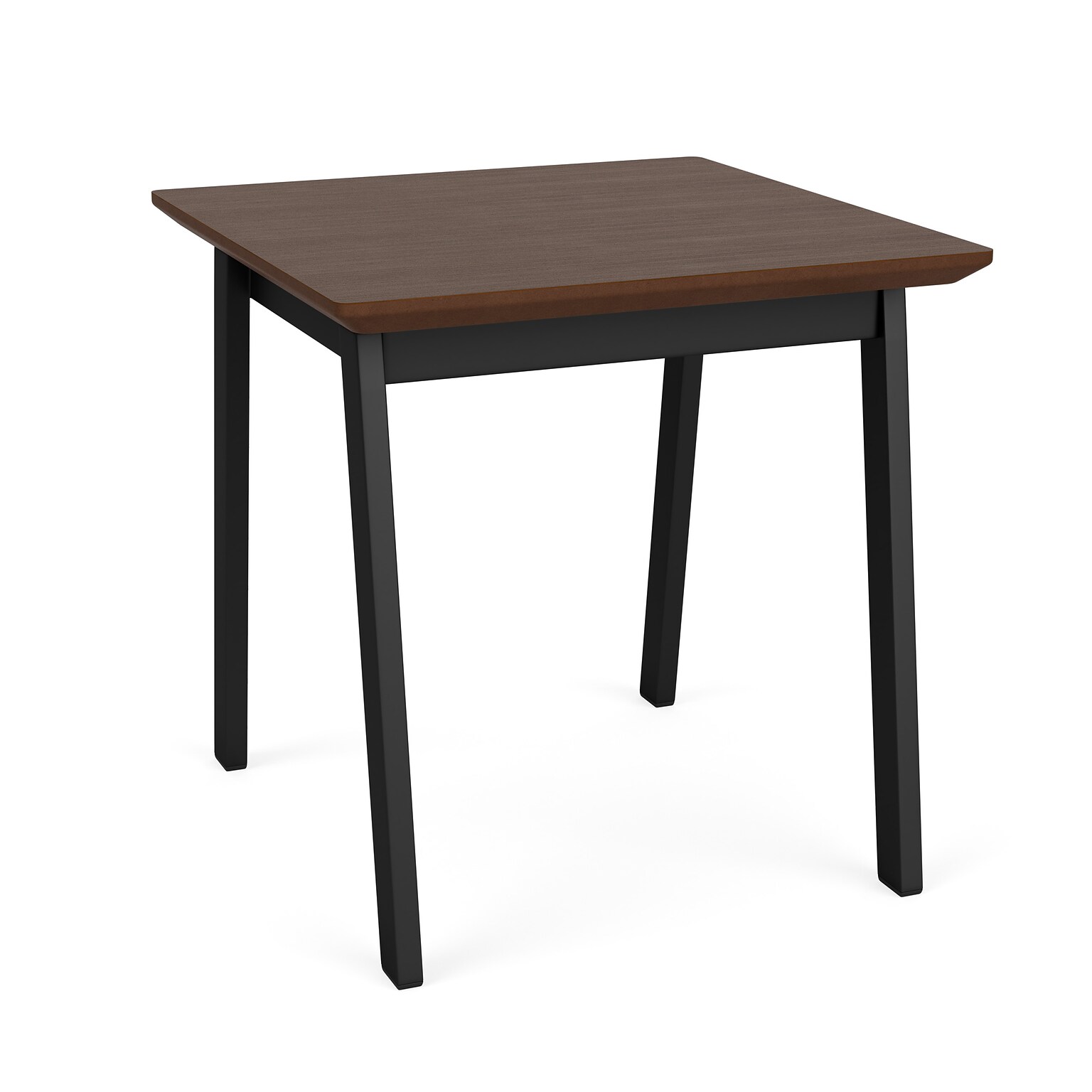 Lesro Newport 20W x 20D Laminate End Table, Riftwood Walnut (NP0620.SBK.TRW)