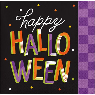 Creative Converting Retro Halloween Tableware Set, Serves 8 (DTC9025E2A)
