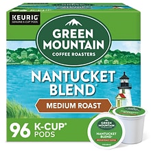 Green Mountain Nantucket Blend Coffee Keurig® K-Cup® Pods, Medium Roast, 96/Carton (6663)