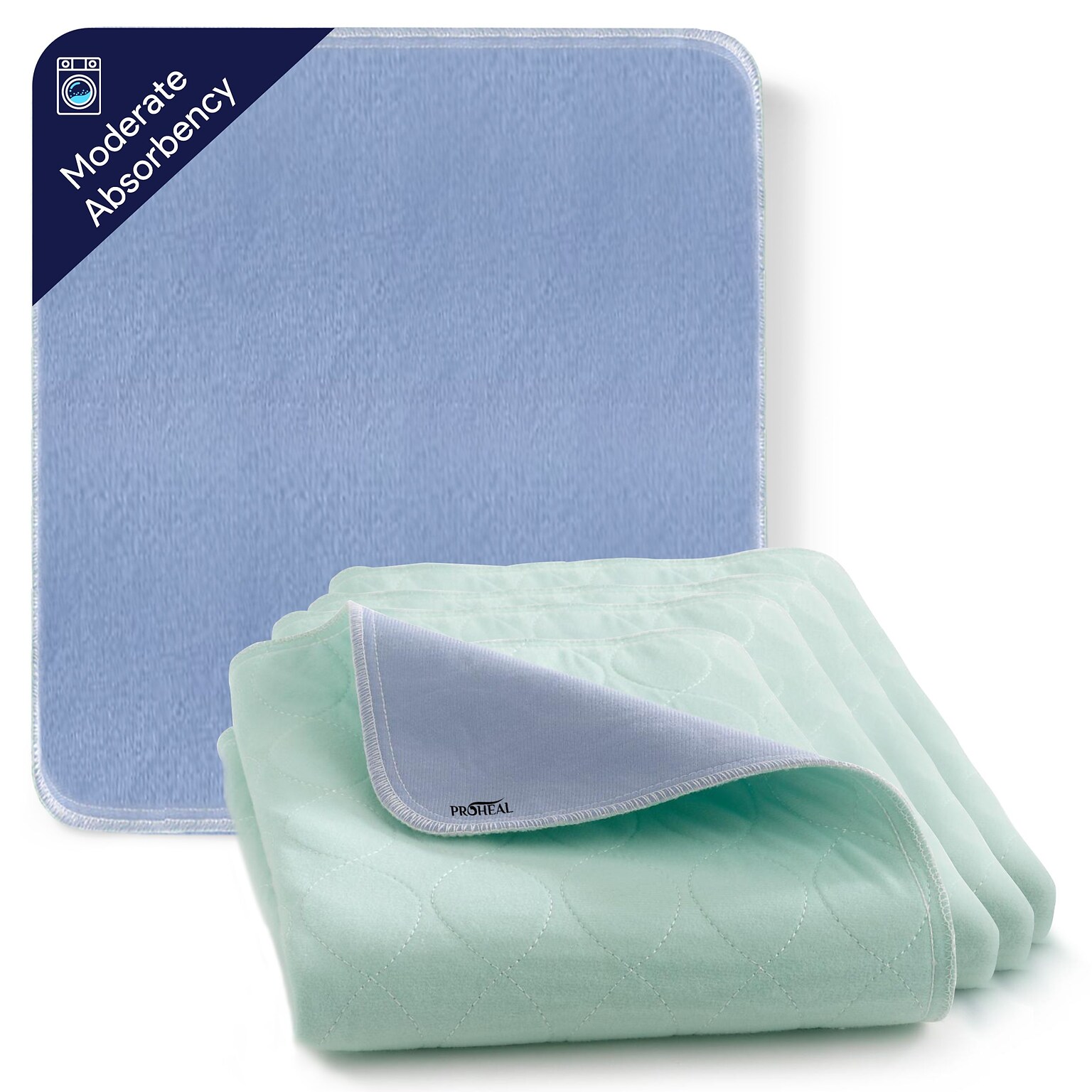 ProHeal PerforMax LT Silvertouch Incontinence Underpads, Waterproof, Moderate Absorbency, 34 x 36, 12/Pack (PH-16710C)