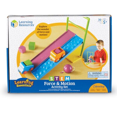 Learning Resources Learning Essentials STEM Force & Motion Activity Set (LER2822)