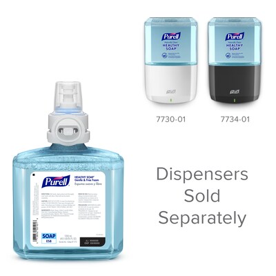 PURELL HEALTHY SOAP Foaming Hand Soap Refill for ES8 Dispenser, 1200 ml, 2/Carton (7772-02)