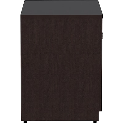 Lorell Essentials Series 29.5" Storage Cabinet With 2-Doors, Espresso (LLR18226)