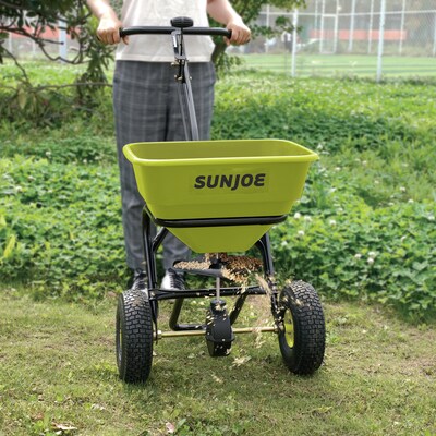 Sun Joe  Multi-Purpose Walk-Behind Spreader, 70 Lb. Capacity (SJ-WBS70)