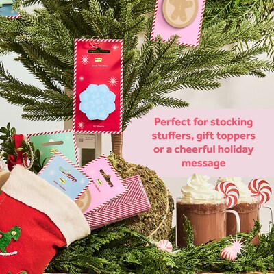 Post-it Snowflake Sticky Note, 2" x 2", Jingle Notes Collection, 50 Sheet/Pad (HOL25-JN-SF)