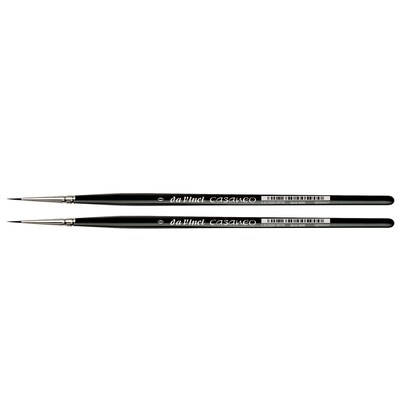 da Vinci CASANEO Mixed Media Synthetic Bristle, Round Brush, 2/Pack (DVXVA55980-2)