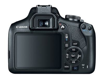 Canon EOS Rebel T7 24.1 Megapixels Digital Camera, 3X Optical Zoom, Black (2727C002)