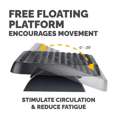 Fellowes Standard Footrests, Graphite (48121)