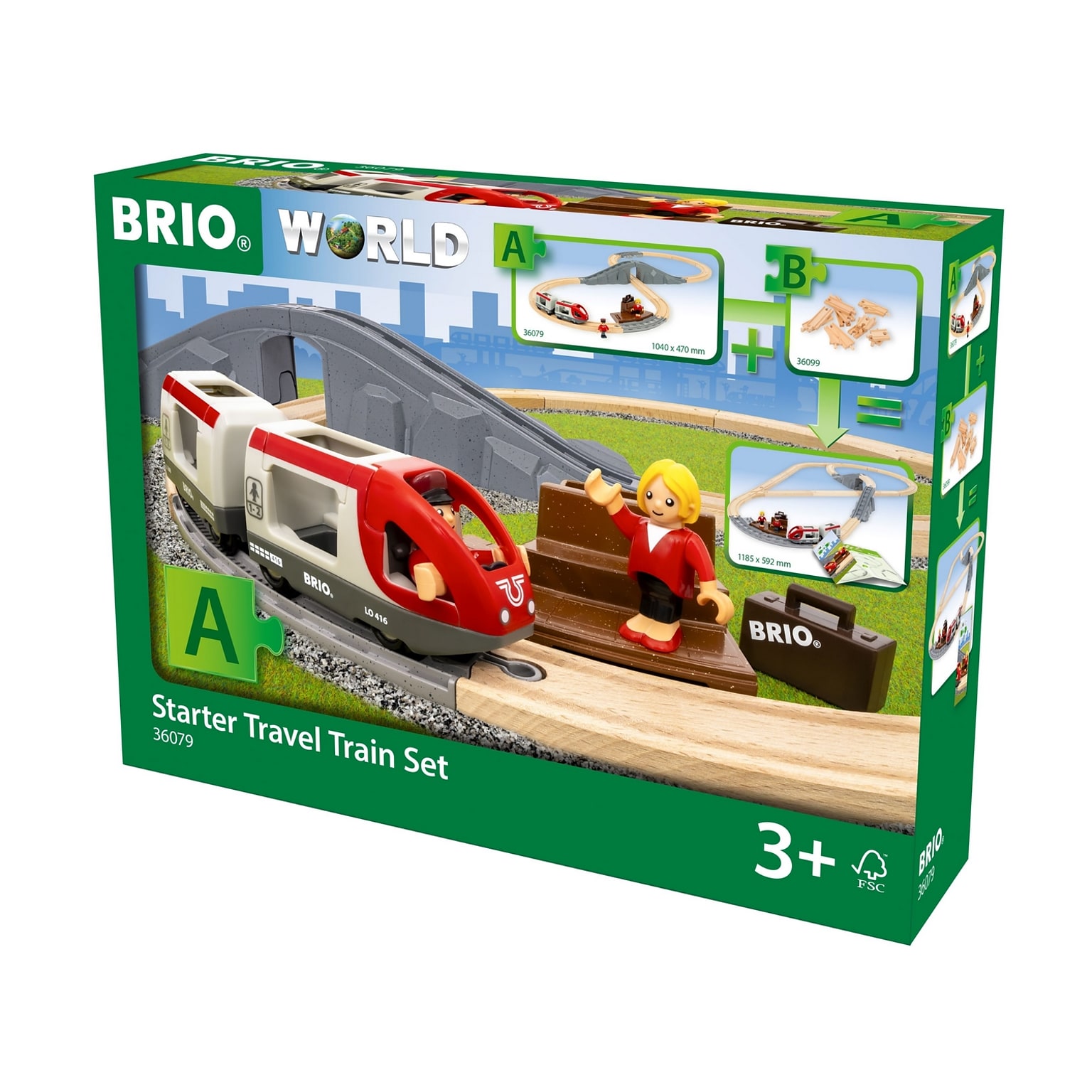 Ravensburger Brio Starter Travel Train Set (63607900)