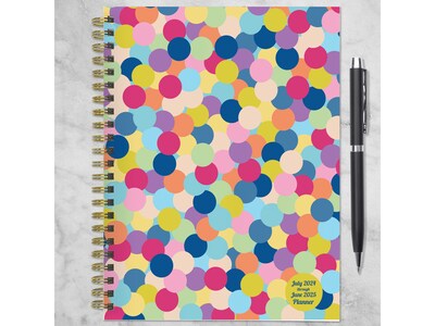 2024-2025 TF Publishing Cali Girl Collection Gumballs 6" x 8" Academic Weekly & Monthly Planner, Paperboard Cover, Multicolor
