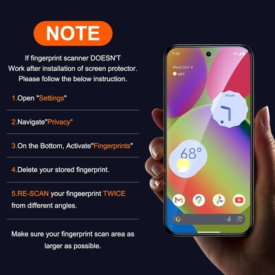 SaharaCase ZeroDamage Anti-Glare Tempered Glass Screen Protector for Google Pixel 10 Pro (ZD00173)