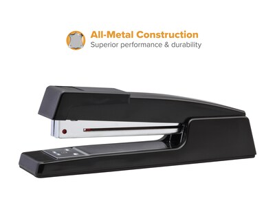 Bostitch Executive Desktop Stapler, 20-Sheet Capacity, Black (B440-BLACK)