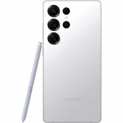 Samsung Galaxy S25 Ultra 5G Smartphone Cell Phone, 512GB, Titanium WhiteSilver (SM-S938UZSEXAA)