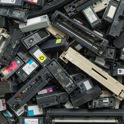 TerraCycle Cardboard Ink and Toner Cartridges Zero Waste Box, 21 Gallon, Natural Kraft (CS80-M)