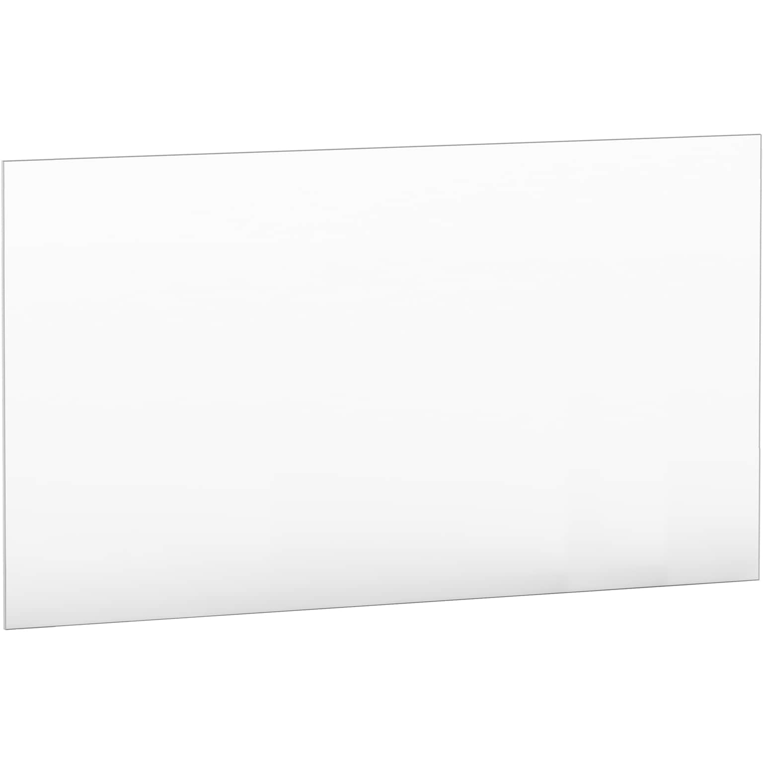 Lorell Adaptable Panel Divider, 24W x 37H, Clear (LLR90284)
