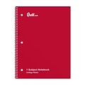 Quill Brand® 1-Subject Notebooks, 8 x 10.5, College Ruled, 70 Sheets, Assorted Colors, 6/Pack (TR5