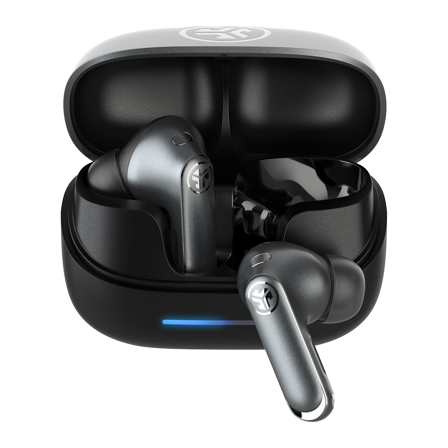 JLab Epic Pods Wireless Bluetooth ANC Earbuds, Black (EBEPPODSRBLK124)