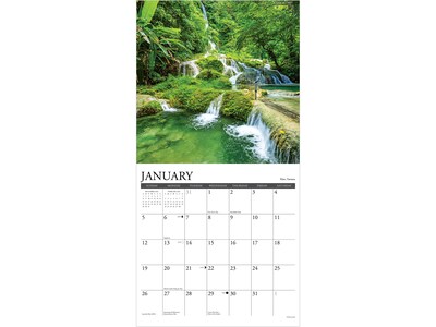 2025 Blue Sky Tropical Islands 12" x 12" Monthly Wall Calendar (45169)