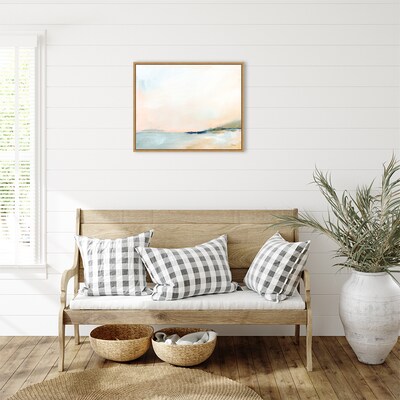 Amanti Art Open Sky Over Water by Sue Schlabach Framed Canvas Wall Art Print, 28" x 23" (A42677096787)