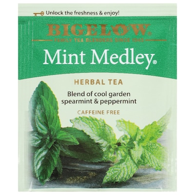 Bigelow Medley Mint Tea Bags, 28/Box (RCB003931)