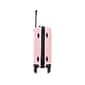 DUKAP DISCOVERY Polycarbonate/ABS Carry-On Suitcase, Pink (DKDIS00S-PNK)
