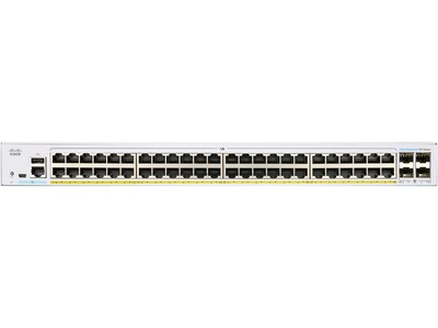 Cisco Business 350 Series 52-Port Gigabit Ethernet Managed Switch, Silver (CBS350-48P-4G-NA)