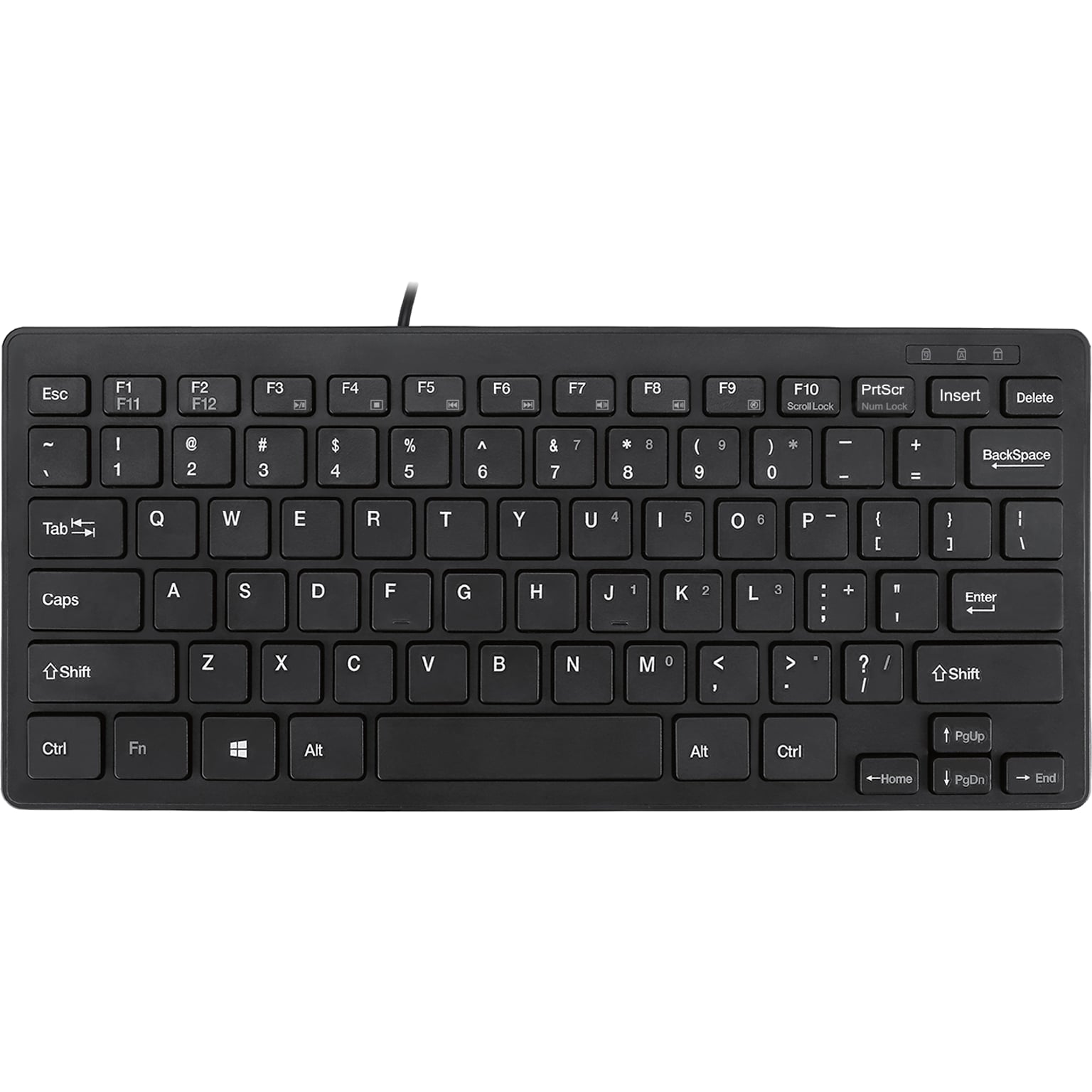 Adesso SlimTouch Mini Keyboard, Black (AKB-111UB)