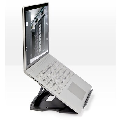StarTech.com 11.3" x 8.3" Portable Laptop Stand, Black/Gray (LTRISERP)